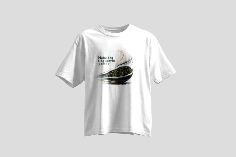Tee — Floral Tie Guan Yin