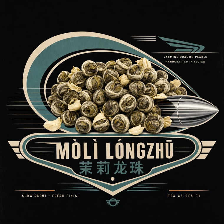 The design — Mòlì Lǒng Zhú