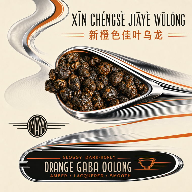 The design — Amber GABA Oolong