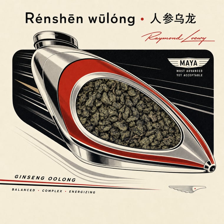 The design — Ginseng Oolong